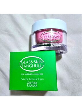 NEW! OLIVIAUMMA Glass Skin Tanghulu Pudding Calming Cream 50 g